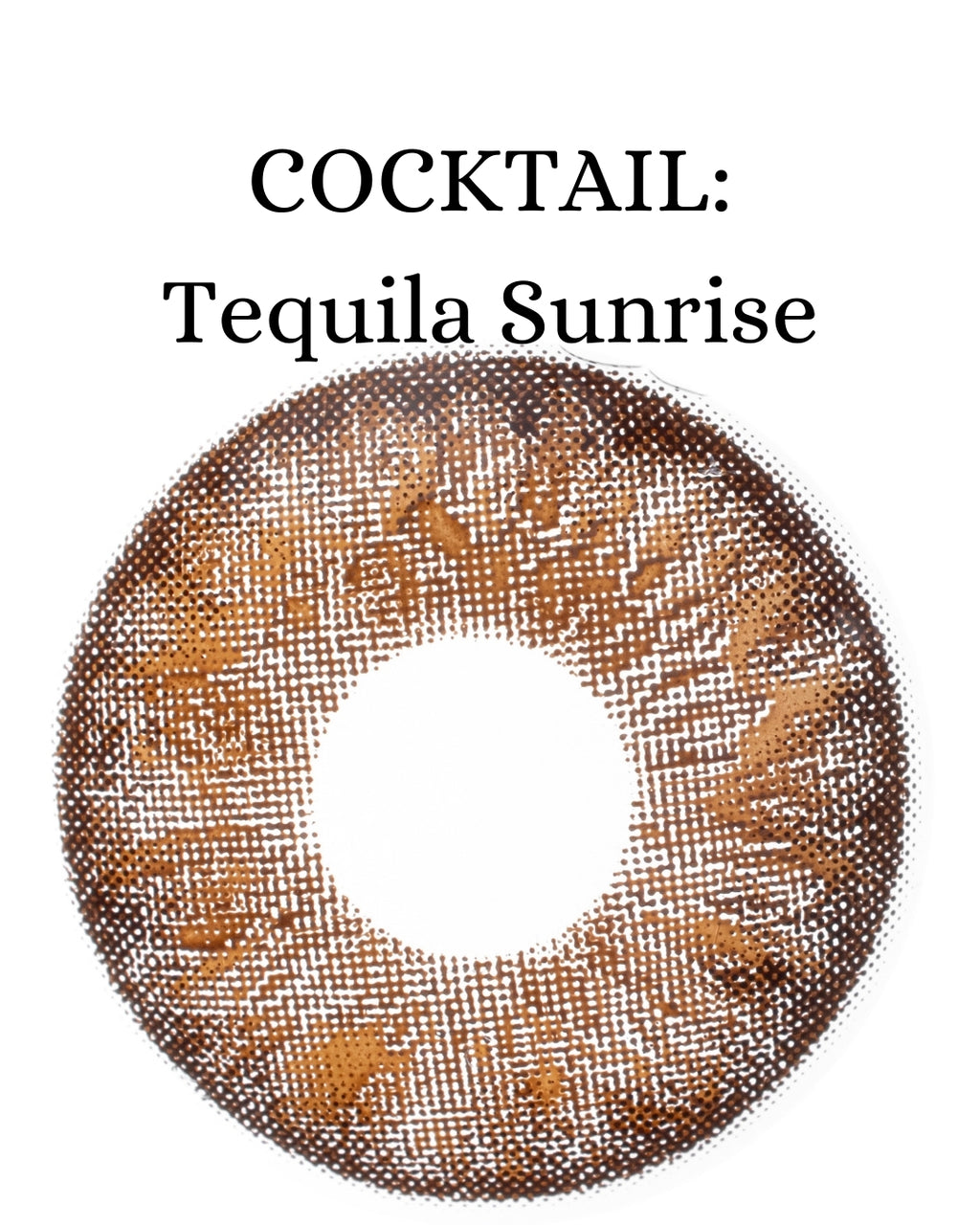 Brown Tequila Sunrise: Cocktail CAJA de 10 lentes
