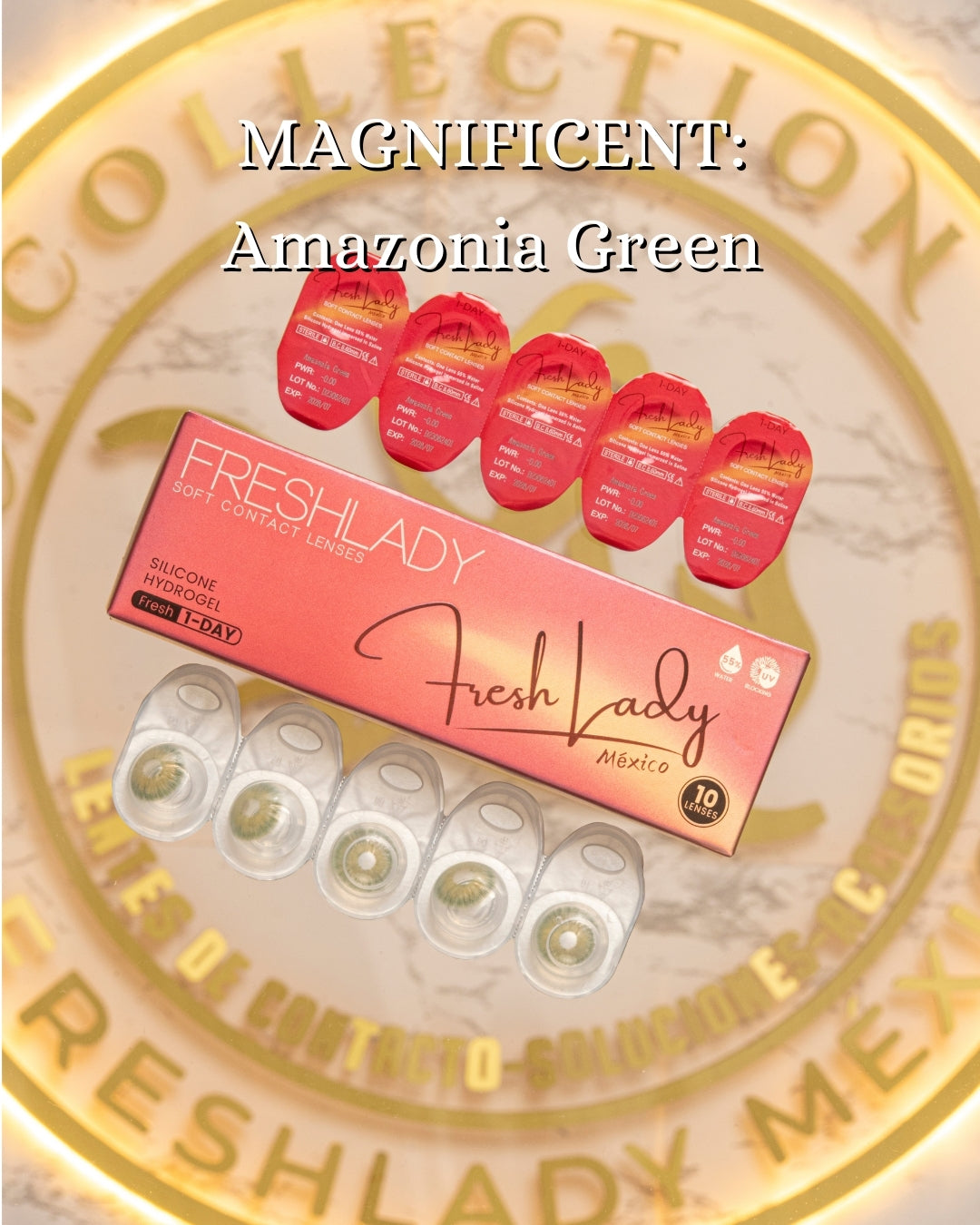 Green Amazonia: MAGNIFICENT CAJA de 10 lentes
