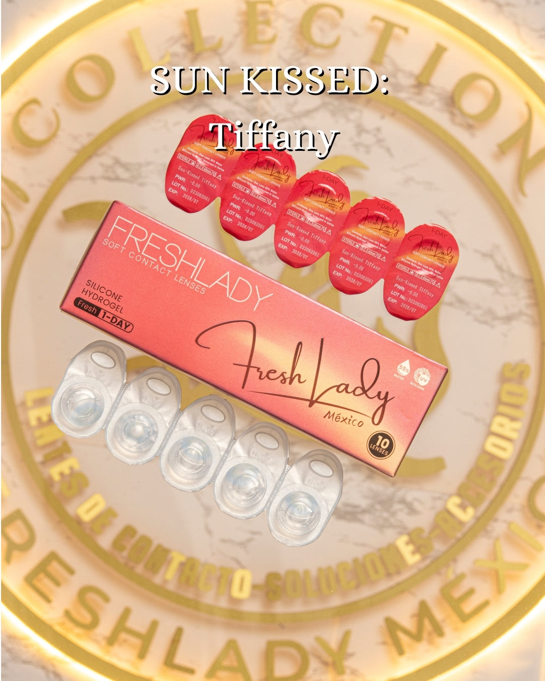 Blue Tiffany: SUN KISSED CAJA de 10 lentes