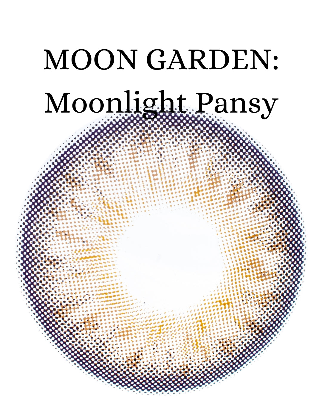 Hazel Moonlight Pansy: Moon Garden