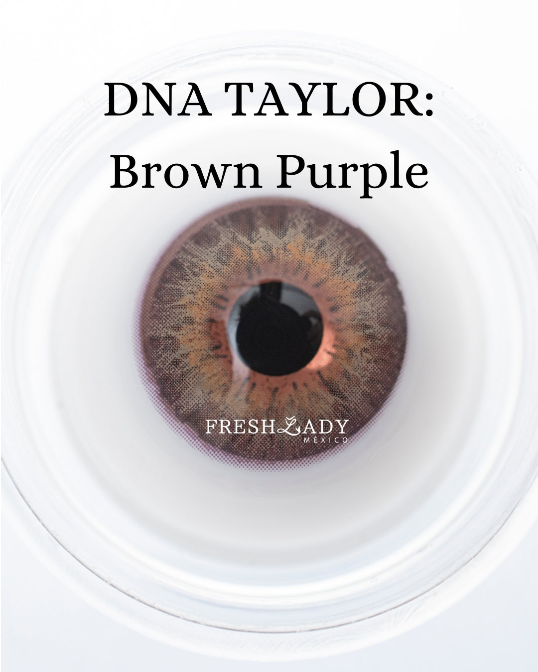 Violet Brown: DNA TAYLOR CAJA de 10 lentes