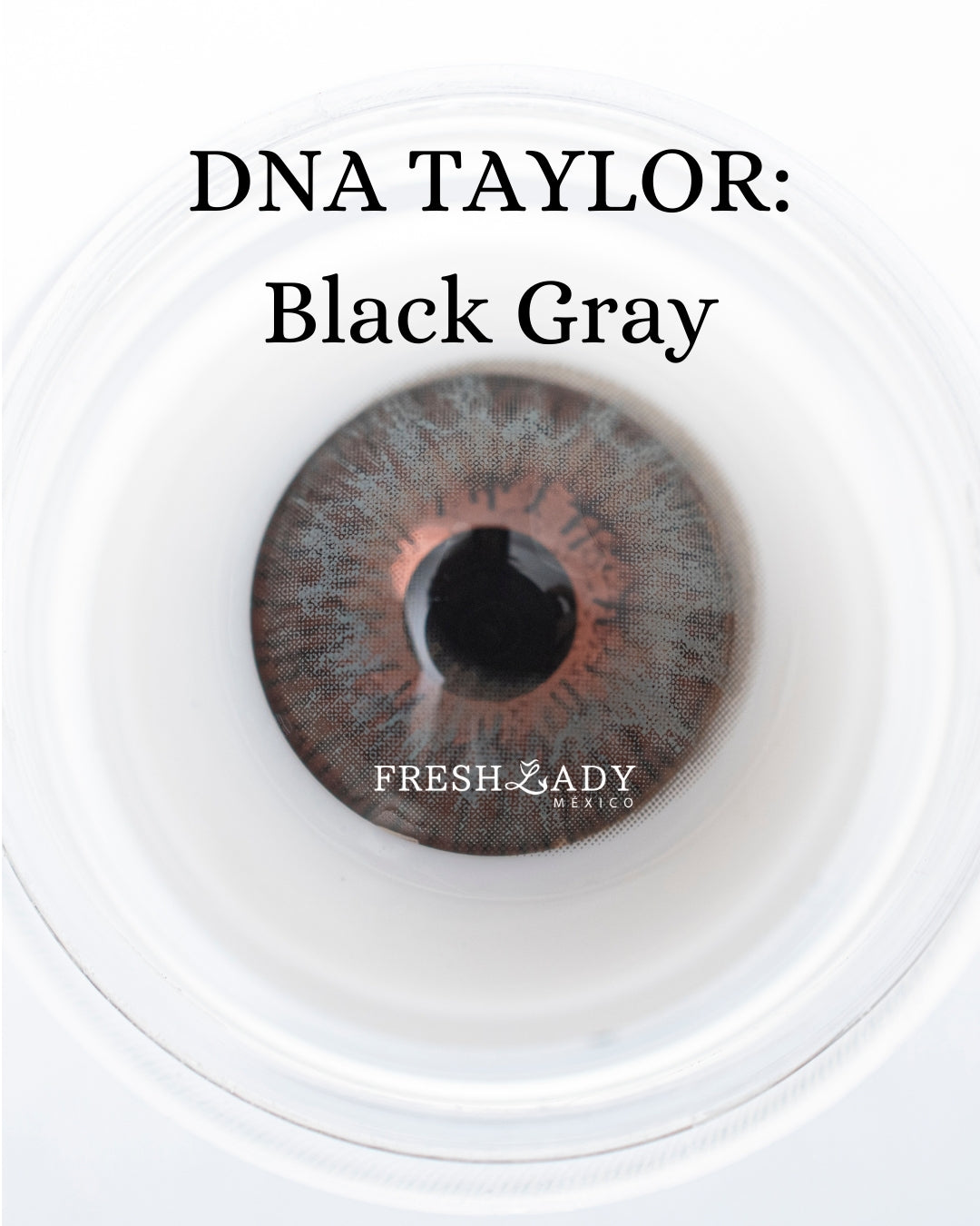 Gray Black: DNA TAYLOR CAJA de 10 lentes