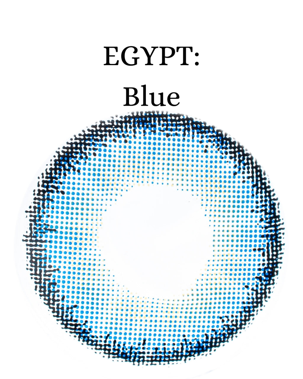 Blue: EGYPT CAJA de 10 lentes