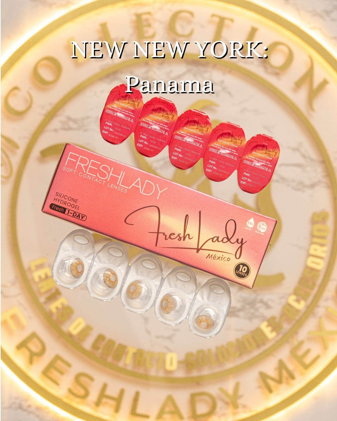 Brown Panama: NEW NEW YORK CAJA de 10 lentes
