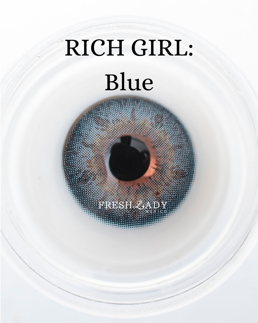 Blue: RICH GIRL CAJA de 10 lentes