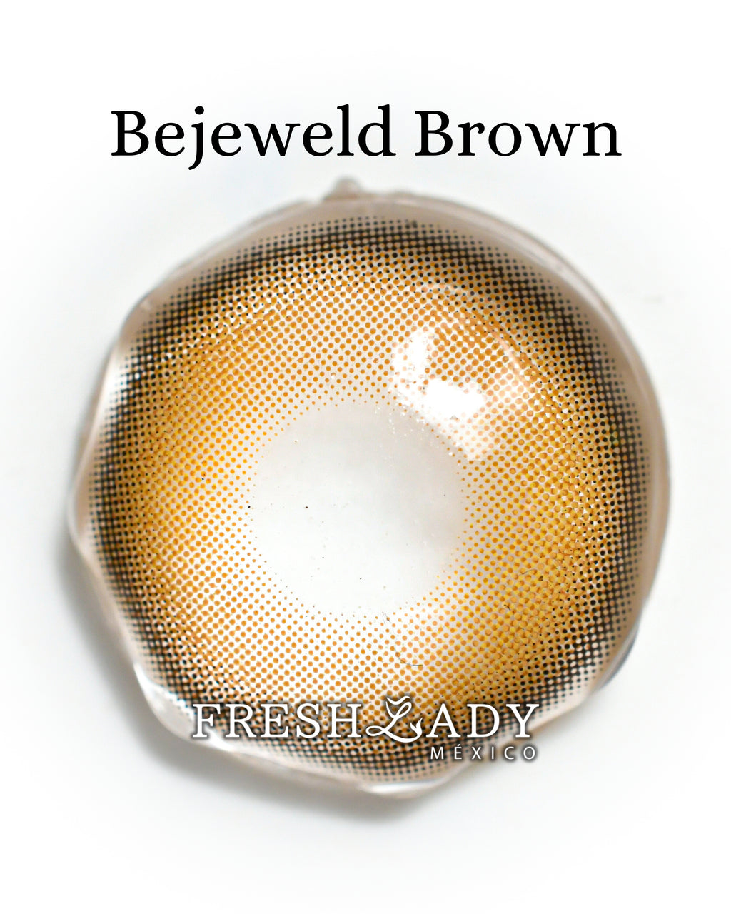 Brown: BEJEWELD CAJA de 10 lentes