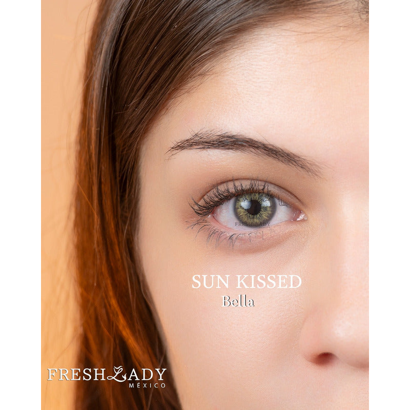 Pupilentes De Color Verdes Fresh Lady