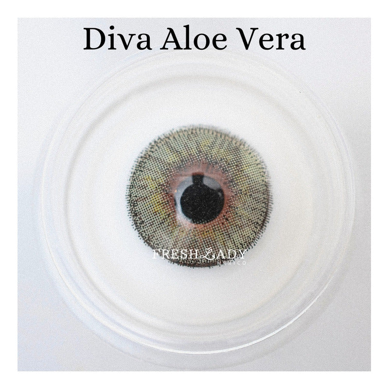 Pupilentes De Color Verdes Fresh Lady
