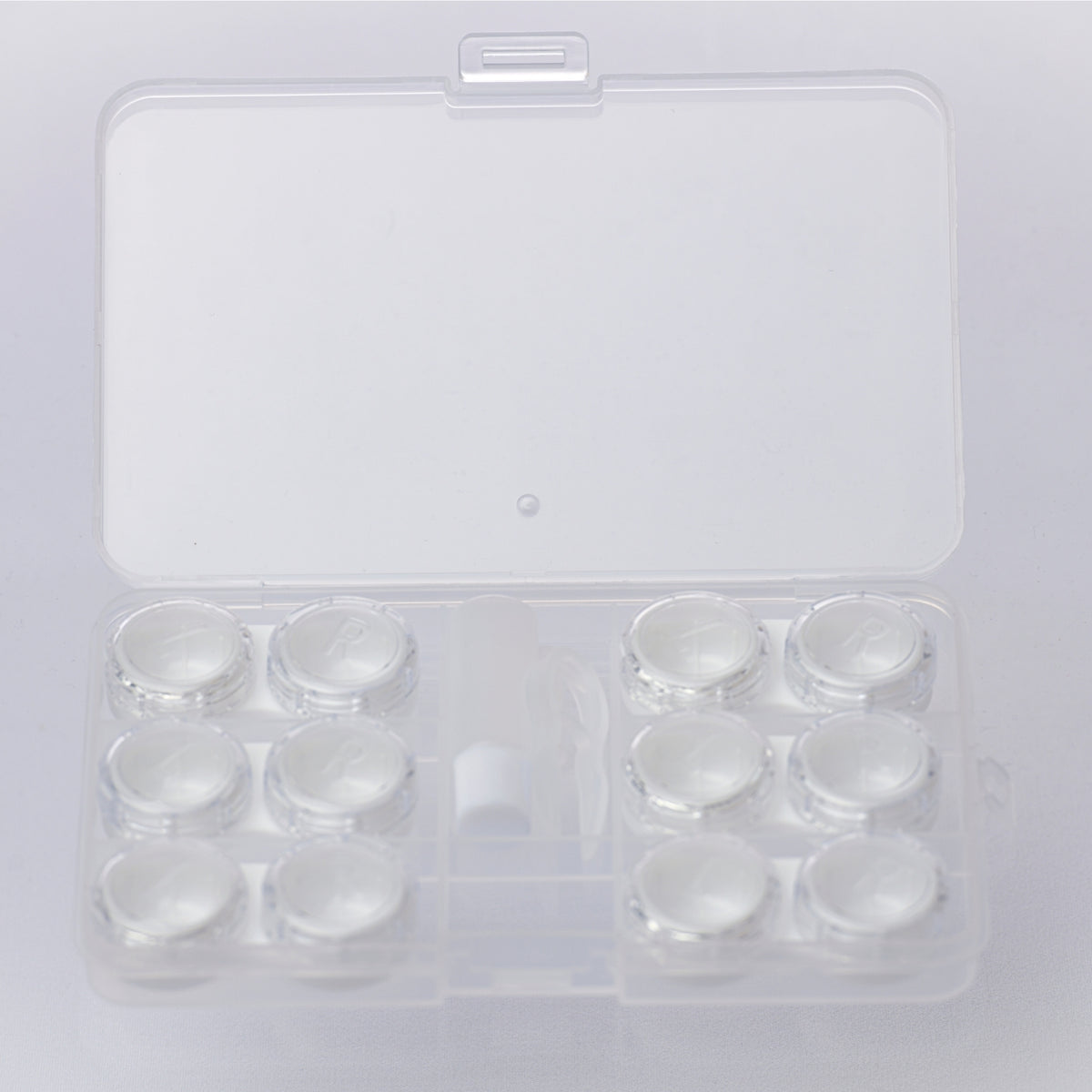 Estuche para seis pares: Transparente