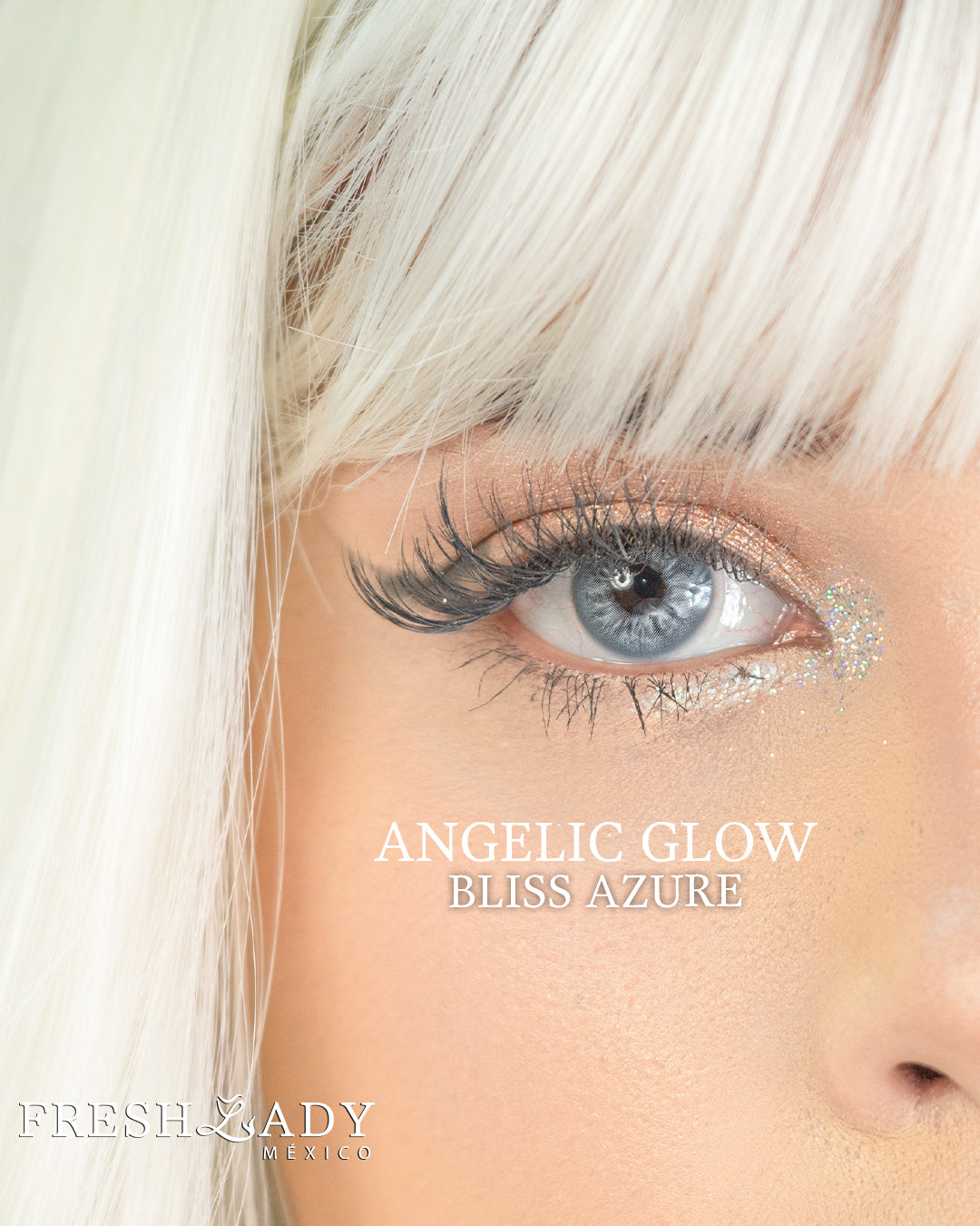 Blue Bliss Azure: ANGELIC GLOW CAJA de 10 lentes