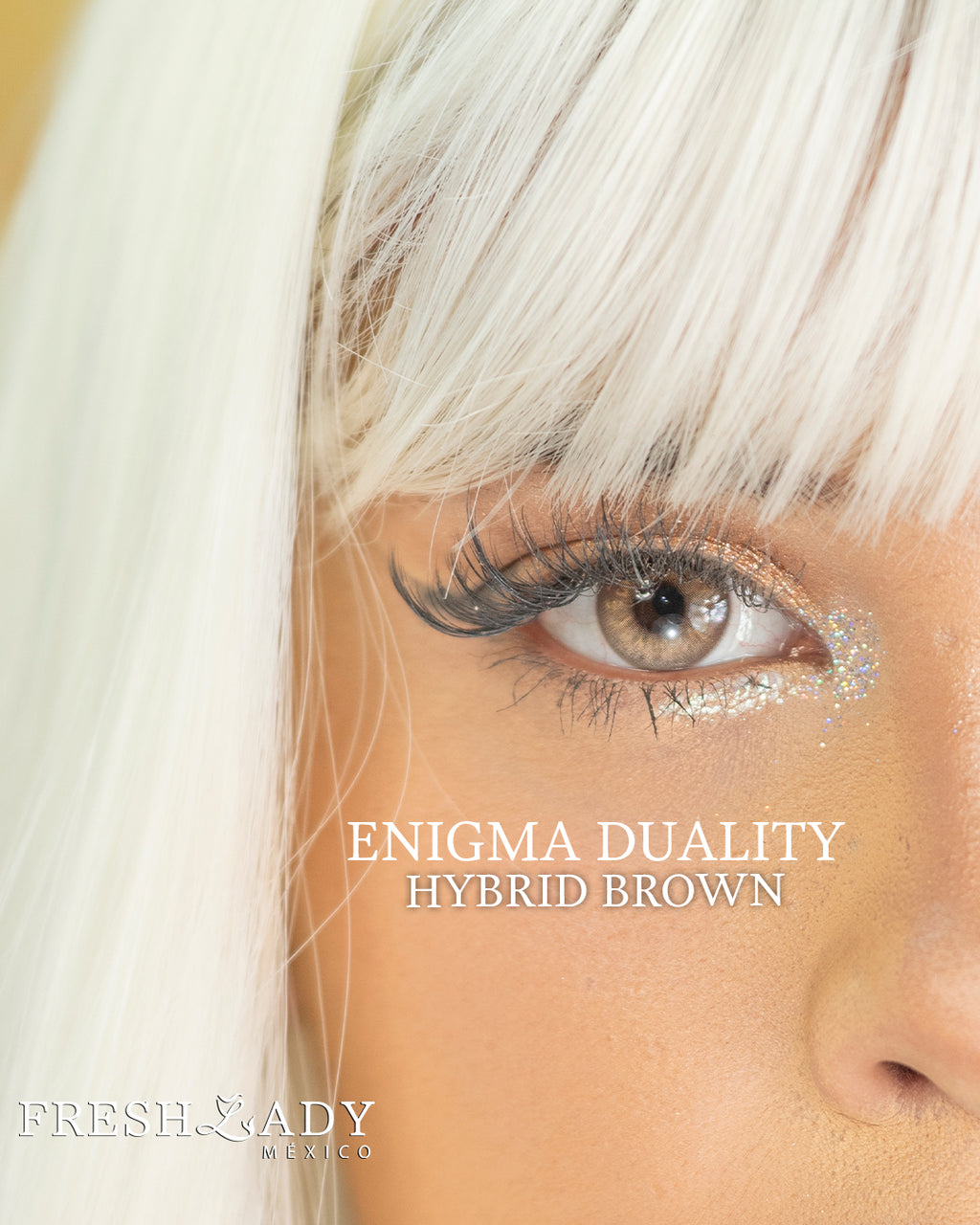 Brown Hybrid: ENIGMA DUALITY CAJA de 10 lentes