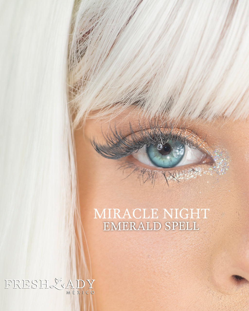 Blue Emerald Spell: MIRACLE NIGHT CAJA de 10 lentes