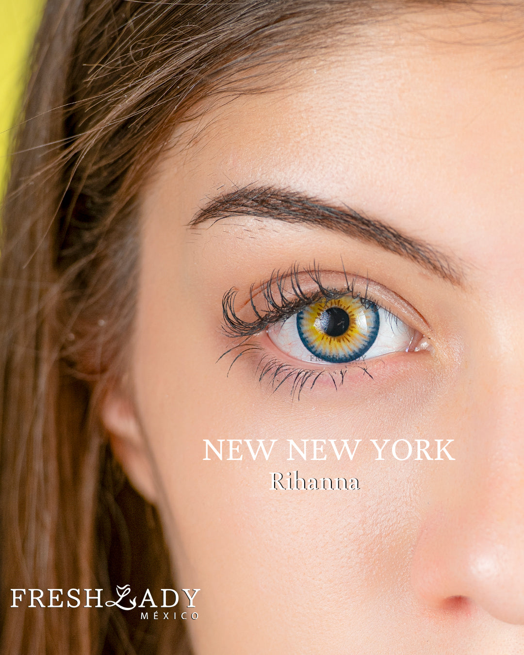 Hazel Rihanna: NEW NEW YORK CAJA de 10 lentes