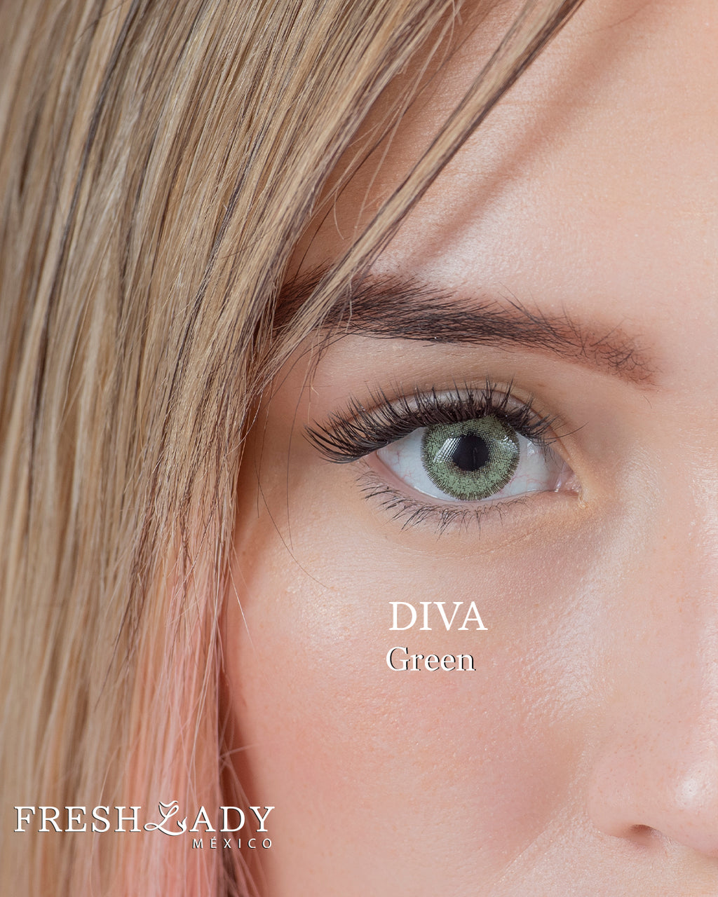 Green: DIVA CAJA de 10 lentes