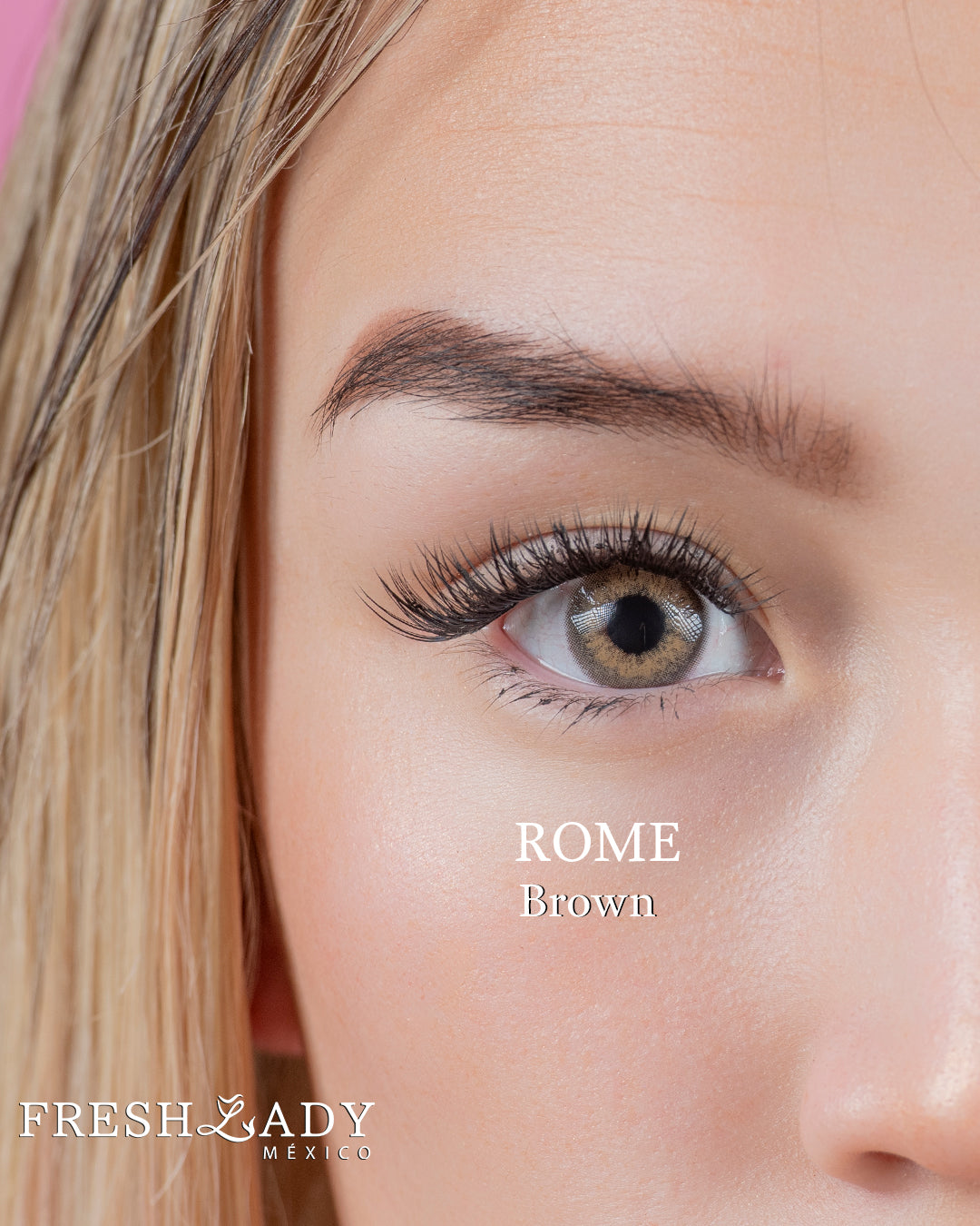 Brown: ROME CAJA de 10 lentes
