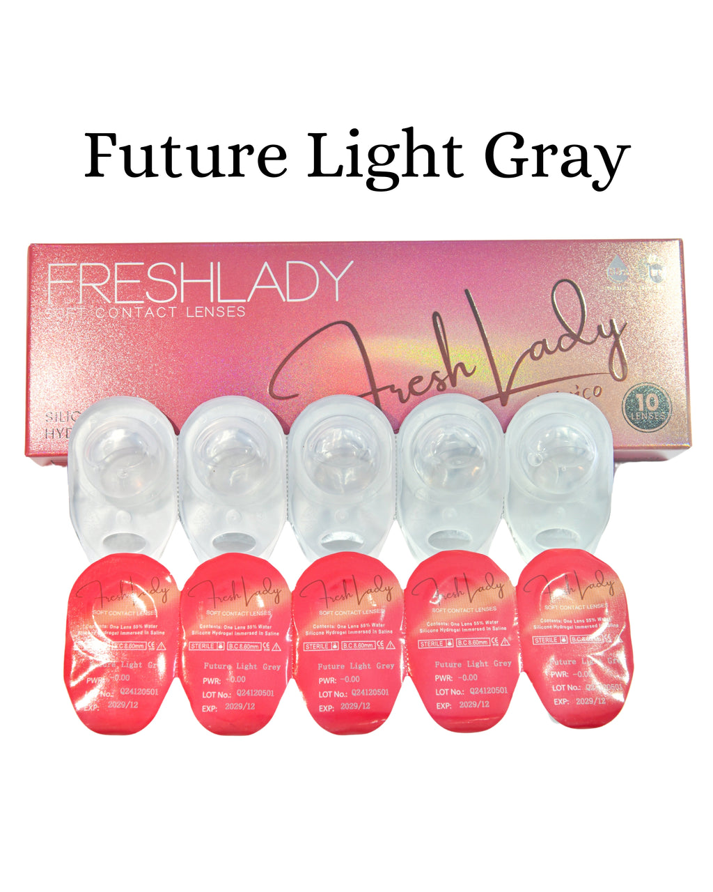 Gray: FUTURE LIGHT CAJA de 10 lentes