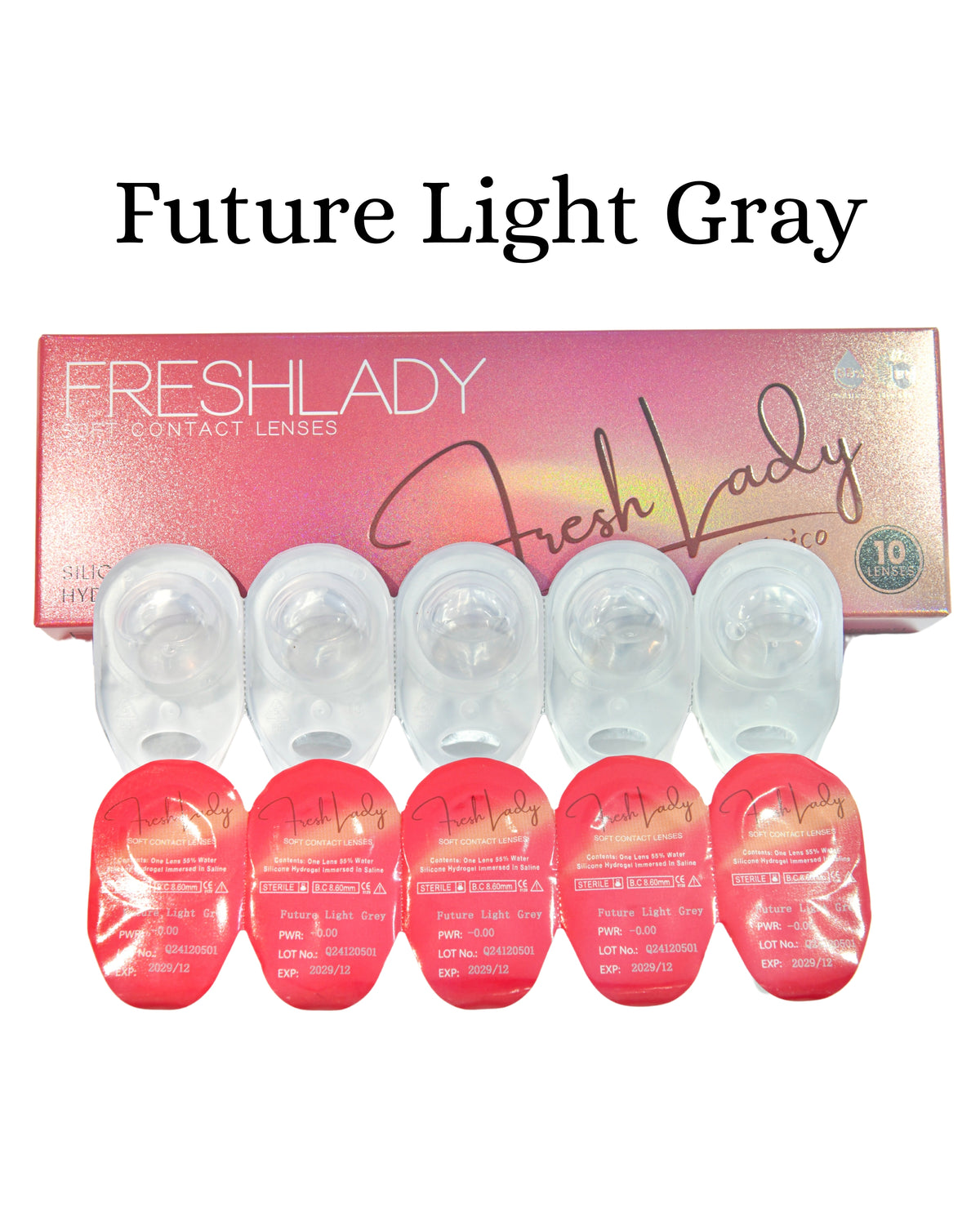 Gray: FUTURE LIGHT CAJA de 10 lentes