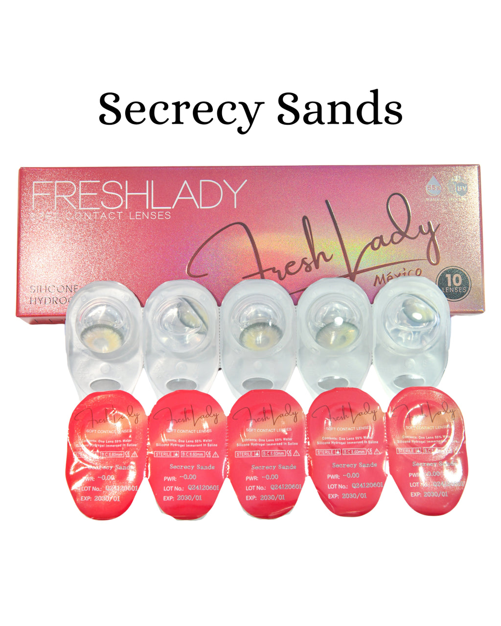 Green Secrecy Sands: ENIGMAEYES CAJA de 10 lentes