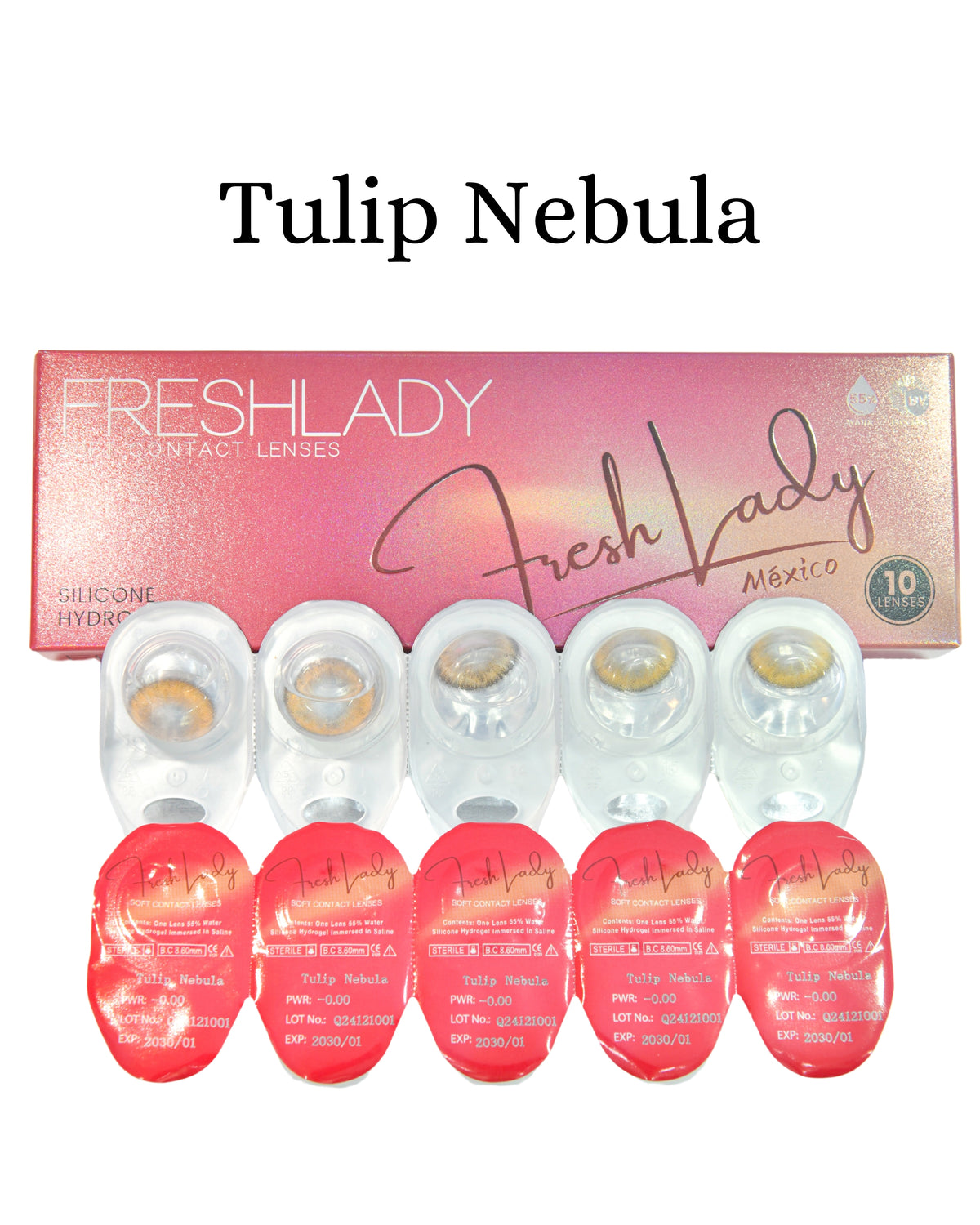 Hazel Tulip: NEBULA CAJA de 10 lentes